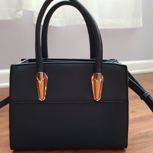 👜 Navy blue mini handbag